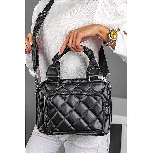 Torebka damska FERTILA BLACK uniwersalny promocja Ivet Shop