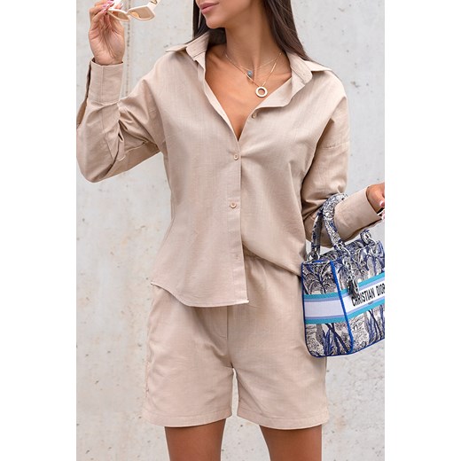 Komplet damski YASMILA BEIGE S/M Ivet Shop okazja