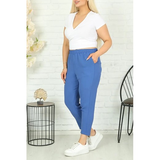 Spodnie damskie ORILVA BLUE 3XL Ivet Shop okazyjna cena