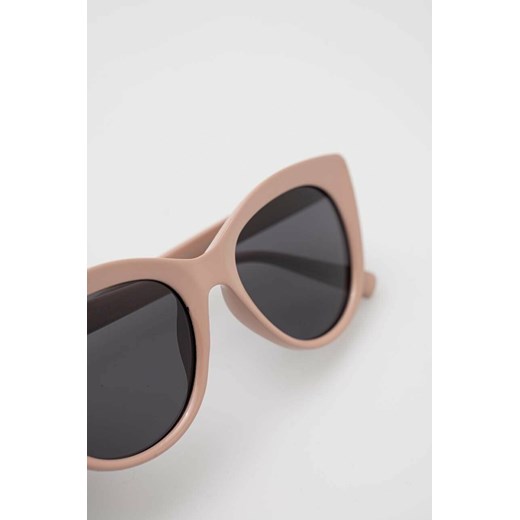 Vans okulary przeciwsłoneczne damskie kolor czarny Vans ONE ANSWEAR.com