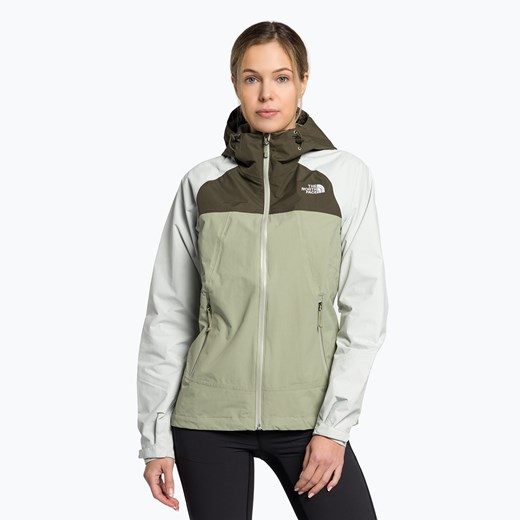Kurtka hardshell damska The North Face Stratos zielona NF00CMJ059M1 The North Face S promocja sportano.pl