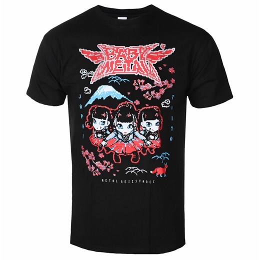 koszulka metal babymetal - pixel tokyo - rock off - babymts01mb M L Metal-shop