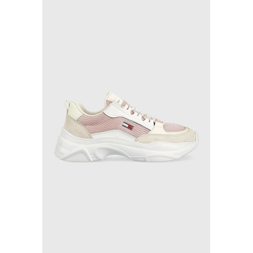 Tommy Jeans sneakersy LIGHTWEIGHT SHOE kolor różowy EN0EN02081 Tommy Jeans 36 ANSWEAR.com