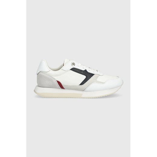 Tommy Hilfiger sneakersy ESSENTIAL TH RUNNER kolor biały FW0FW06947 ze sklepu ANSWEAR.com w kategorii Buty sportowe damskie - zdjęcie 150853360