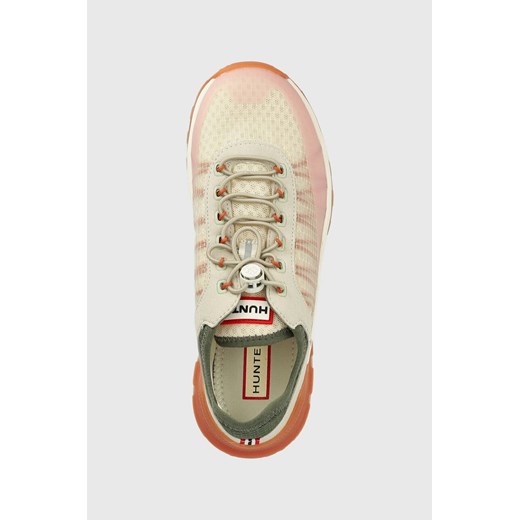 Hunter sneakersy Womens Travel Trainer kolor beżowy Hunter 36 ANSWEAR.com