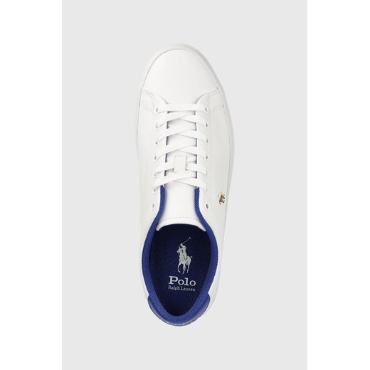 Polo Ralph Lauren sneakersy skórzane Longwood 816892925003 kolor biały Polo Ralph Lauren 42 ANSWEAR.com