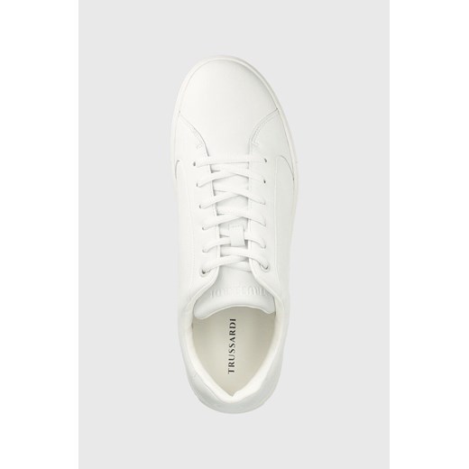 Białe buty sportowe męskie Trussardi 