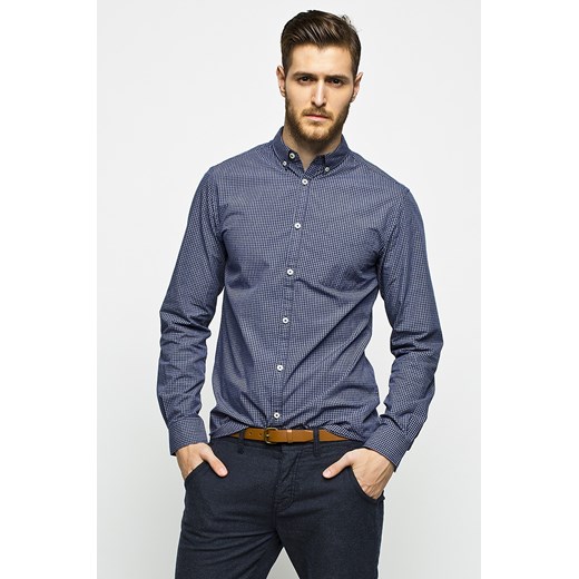 Koszula - Jack & Jones answear-com niebieski bawełniane