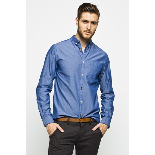Koszula - Jack & Jones answear-com niebieski bawełniane