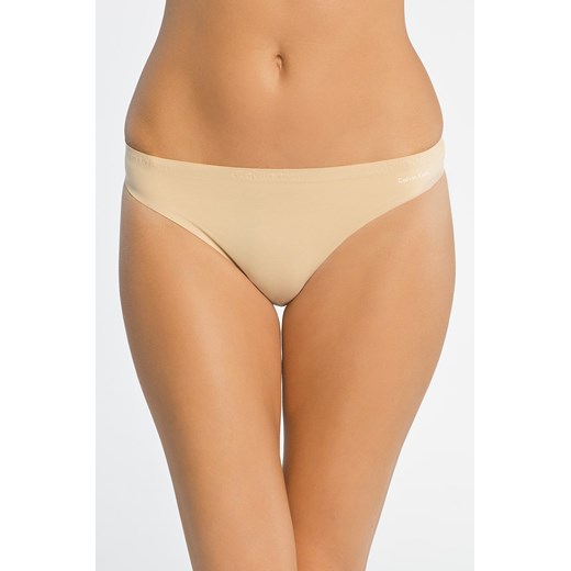 Majtki - Calvin Klein Underwear answear-com bezowy gładkie