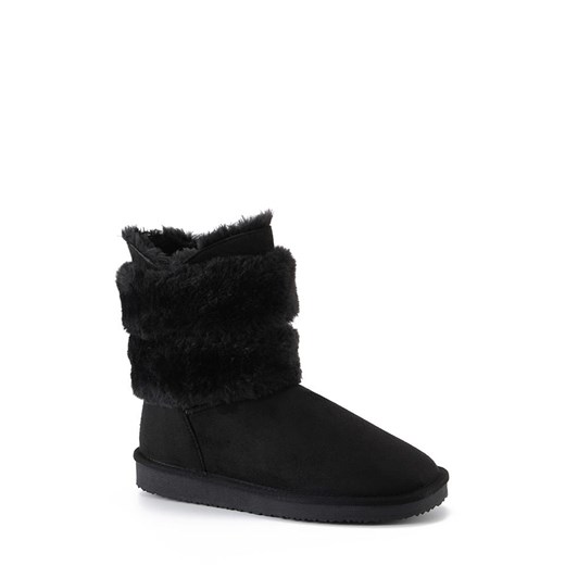 Botki zimowe "Erie" w kolorze czarnym Blackfield 37 Limango Polska wyprzedaż