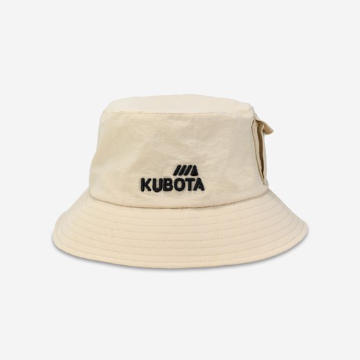 Kapelusz Bucket Hat Kubota Beżowy z Kieszonką onesize Kubota