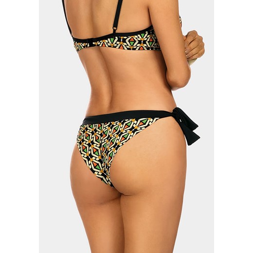 Wycięte figi od bikini wiązane geometric FD17D/869 Feba XL (42) Feba