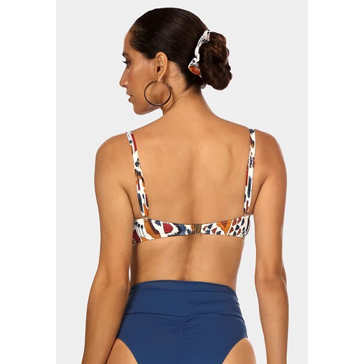 Góra bikini bardotka push-up Etno print FG72D/863 Feba S (36) Feba