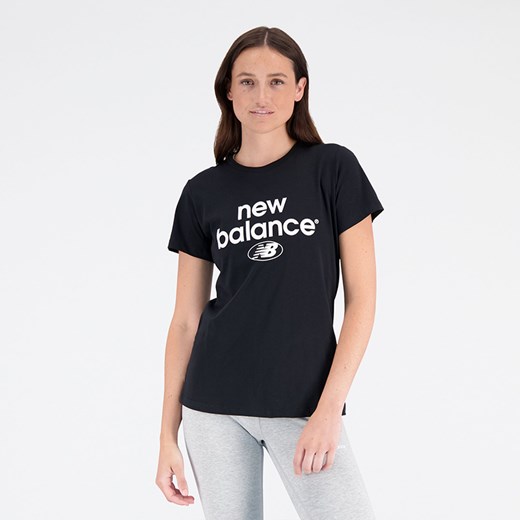Koszulka damska New Balance WT31507BK – czarna ze sklepu New Balance Poland w kategorii Bluzki damskie - zdjęcie 150904041