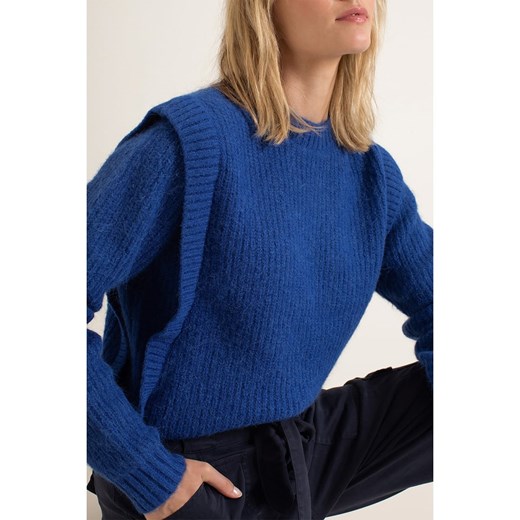 Sweter w kolorze granatowym Josephine & Co XS okazja Limango Polska