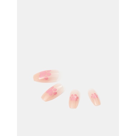 Sinsay - Sztuczne paznokcie - Różowy Sinsay Jeden rozmiar Sinsay