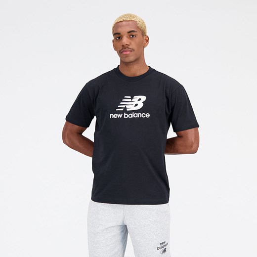 Koszulka męska New Balance MT31541BK – czarna ze sklepu New Balance Poland w kategorii T-shirty męskie - zdjęcie 150925911