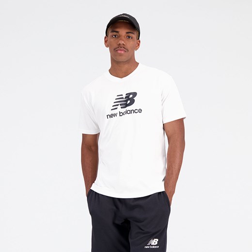 Koszulka męska New Balance MT31541WT – biała ze sklepu New Balance Poland w kategorii T-shirty męskie - zdjęcie 150935634