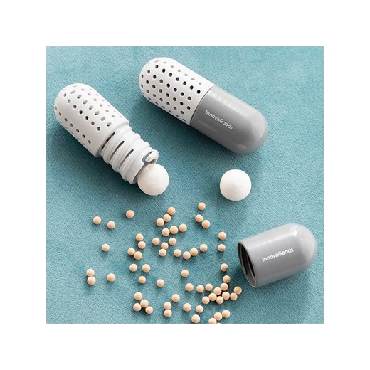 Dezodorant w kapsułkach do obuwia w kolorze biało-szarym Innovagoods onesize Limango Polska promocja