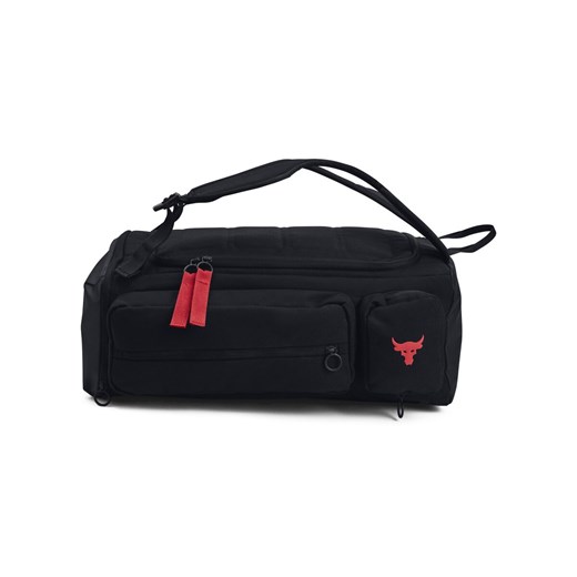 Męski plecak treningowy Under Armour Project Rock Duffle BP - czarny Under Armour One-size Sportstylestory.com