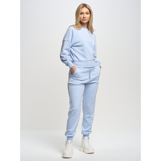 Bluza damska z nadrukiem 3d niebieska Jean 400 ze sklepu Big Star w kategorii Bluzy damskie - zdjęcie 150957913
