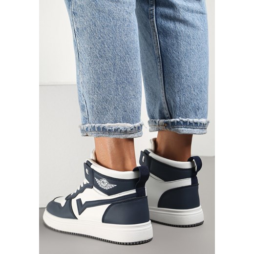 Biało-Grantowe Sneakersy Espina Renee 38 renee.pl okazyjna cena