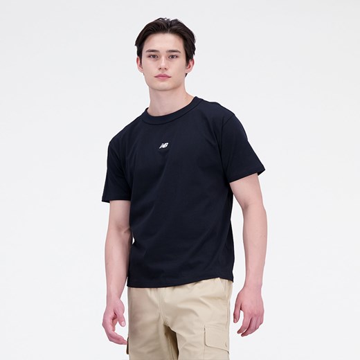 Koszulka męska New Balance MT31504BK – czarna ze sklepu New Balance Poland w kategorii T-shirty męskie - zdjęcie 151016594