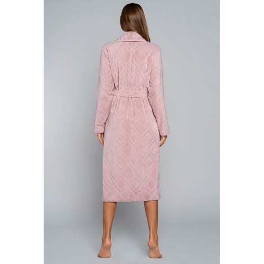 Italian Fashion Morena dł.r. Nocna szlafrok, róż Italian Fashion 2XL kontri.pl