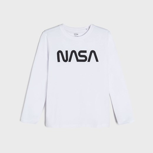 Sinsay - Koszulka NASA - Biały Sinsay 98 Sinsay