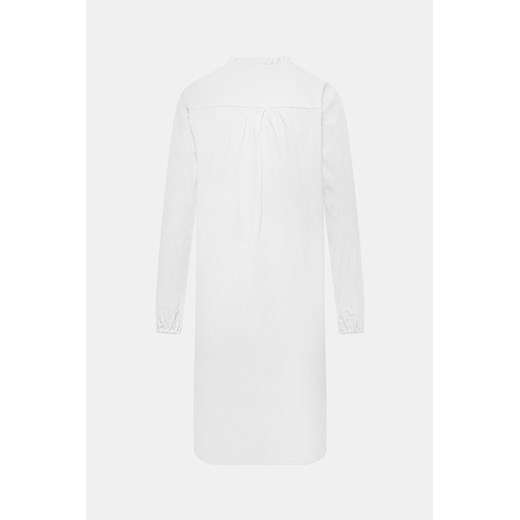 Sukienka biała Soyaconcept koszulowa mini klasyczna na uczelnię 