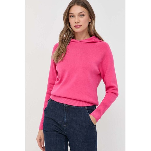MAX&Co. sweter z domieszką kaszmiru kolor różowy lekki M ANSWEAR.com
