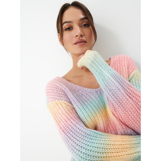 Mohito - Sweter w kolorowe pasy - Wielobarwny Mohito XS Mohito