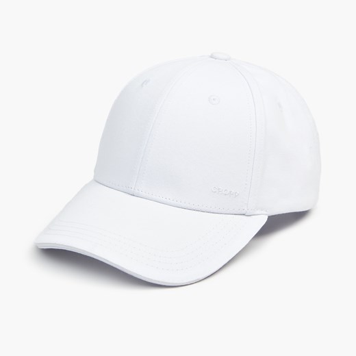 Cropp - Gładka biała czapka z daszkiem - Biały Cropp Uniwersalny okazja Cropp