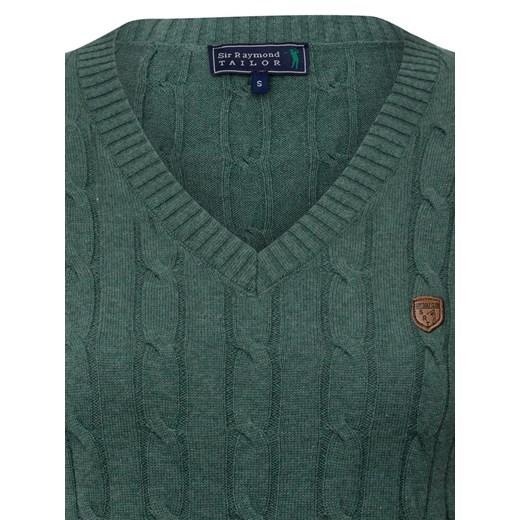 Sweter "Frenze" w kolorze zielonym Sir Raymond Tailor L okazyjna cena Limango Polska