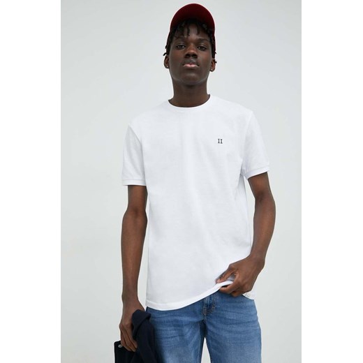 Les Deux t-shirt bawełniany kolor biały gładki LDM101007. ze sklepu ANSWEAR.com w kategorii T-shirty męskie - zdjęcie 151082724