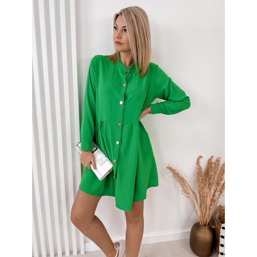 sukienka melfort zielona uni ze sklepu UBRA w kategorii Sukienki - zdjęcie 151085090
