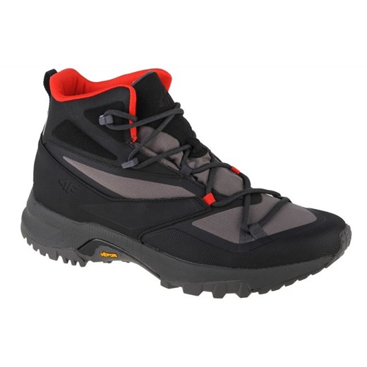 Buty 4F Dust Trekking Boots M AW22FOTSM006-22S czarne ze sklepu ButyModne.pl w kategorii Buty trekkingowe męskie - zdjęcie 151088372
