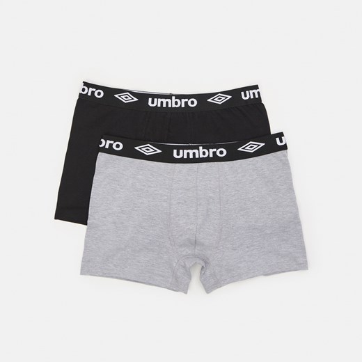 Sinsay - Bokserki Umbro 2 pack - Jasny szary Sinsay S Sinsay