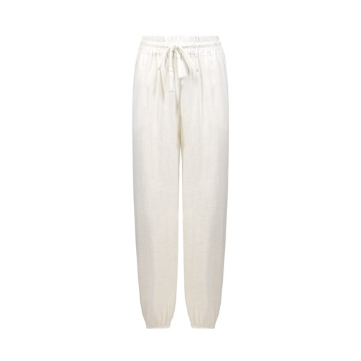 Spodnie lniane Kori ze sklepu S'portofino w kategorii Spodnie damskie - zdjęcie 151108801