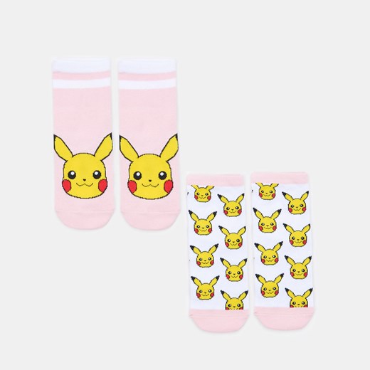 Sinsay - Skarpetki Pokemon 2 pack - Różowy Sinsay 35/38 Sinsay