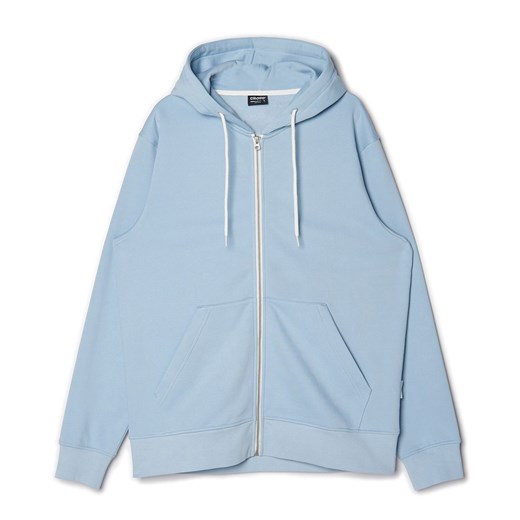 Cropp - Błękitna rozpinana bluza - Niebieski Cropp XL Cropp