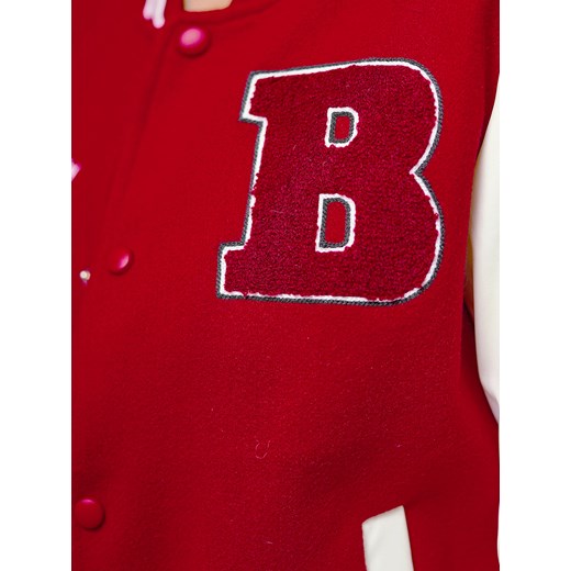 Kurtka damska wielokolorowa Ozonee krótka bez kaptura 