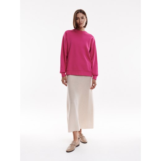 Reserved - PREMIUM Bluza z organicznej bawełny - Różowy Reserved XL Reserved