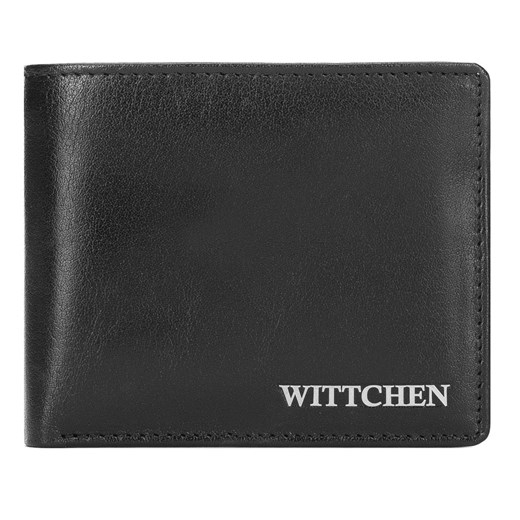 Damski portfel skórzany z metalowym logo mały Wittchen WITTCHEN