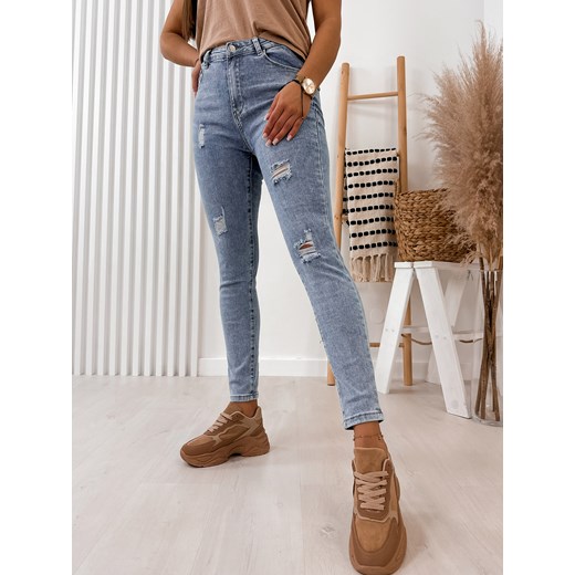 spodnie annie jeansowe s/36 ze sklepu UBRA w kategorii Jeansy damskie - zdjęcie 151342651