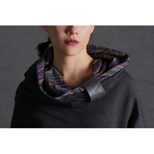 Nubee - Bluza#01 - Komin prosty showroom-pl czarny 