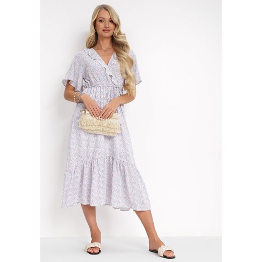 Sukienka Born2be midi boho na wesele 