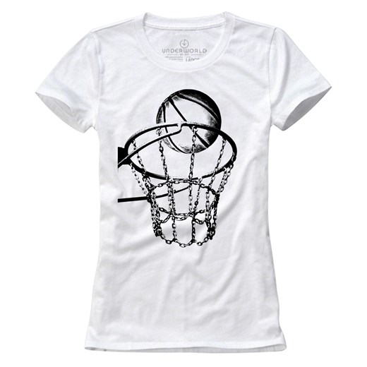 T-shirt damski UNDERWORLD Streetball biały Underworld L morillo