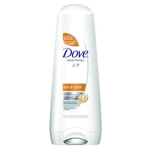 Dove  Silk and Sleek Odżywka do pielęgnacji włosów Jedwabista Gładkość